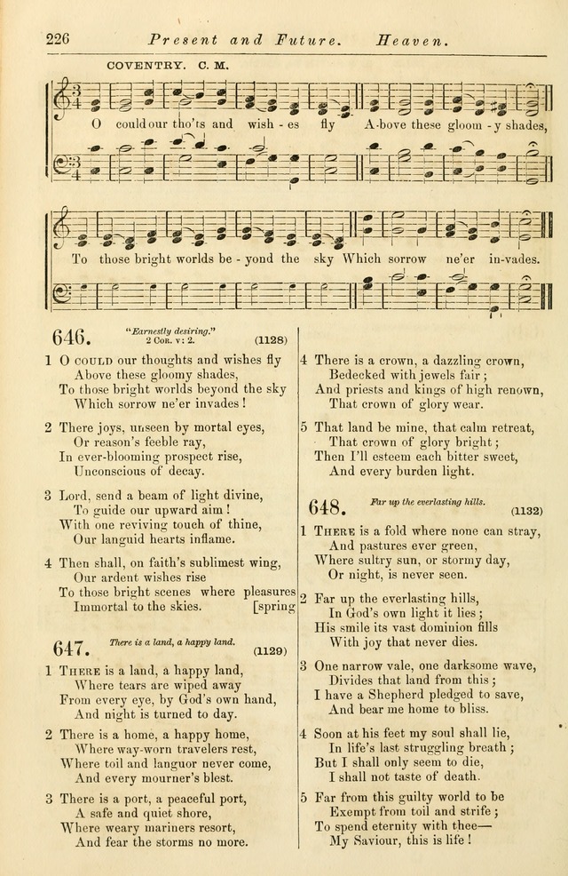 Christian Hymn and Tune Book, for use in Churches, and for Social and Family Devotions page 233