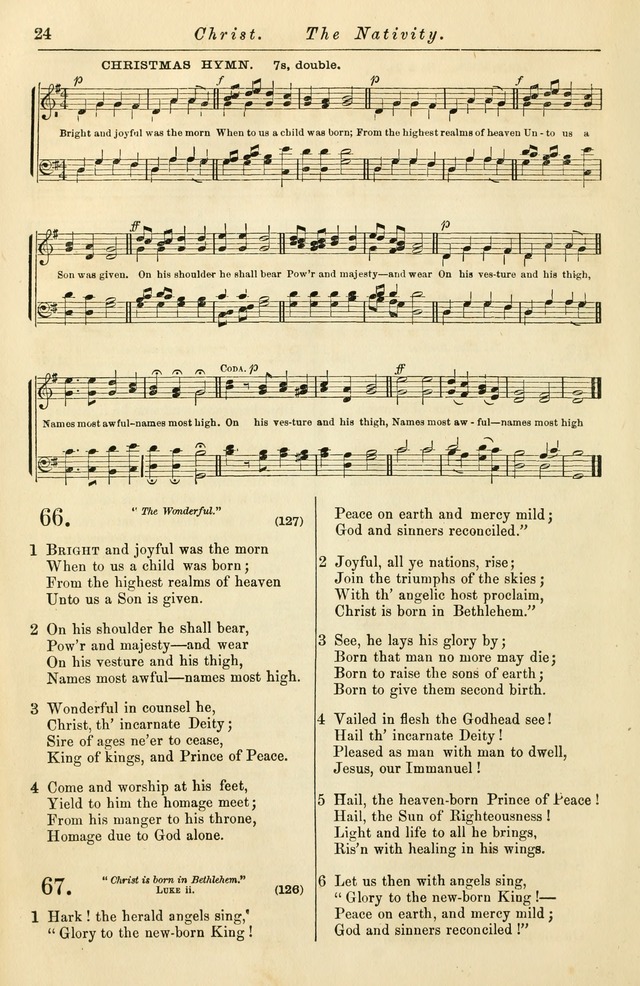 Christian Hymn and Tune Book, for use in Churches, and for Social and Family Devotions page 31