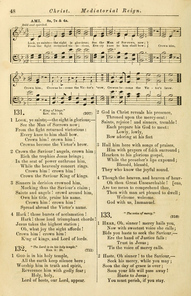 Christian Hymn and Tune Book, for use in Churches, and for Social and Family Devotions page 55