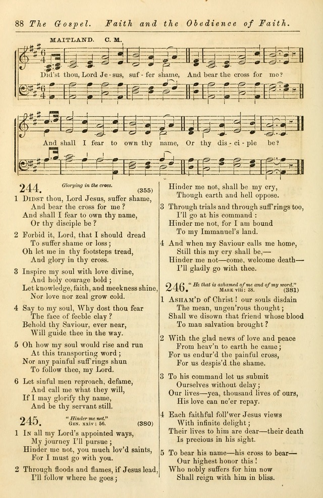 Christian Hymn and Tune Book, for use in Churches, and for Social and Family Devotions page 95