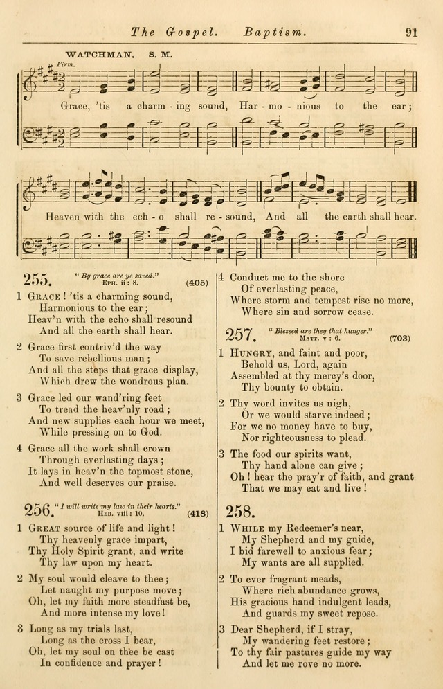 Christian Hymn and Tune Book, for use in Churches, and for Social and Family Devotions page 98