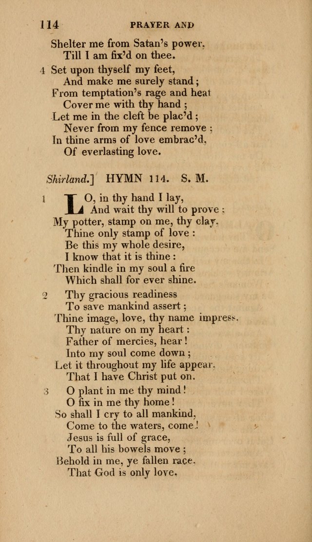 A Collection of Hymns for the Use of the Methodist Episcopal Church: Principally from the Collection of the Rev. John Wesley. M. A. page 119