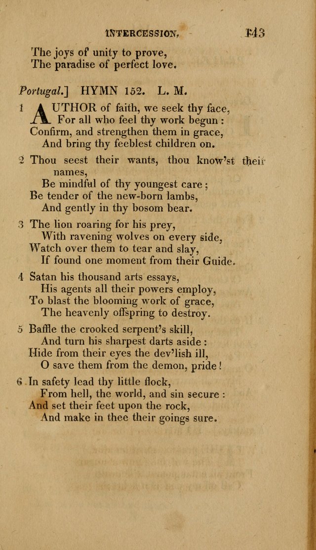 A Collection of Hymns for the Use of the Methodist Episcopal Church: Principally from the Collection of the Rev. John Wesley. M. A. page 148