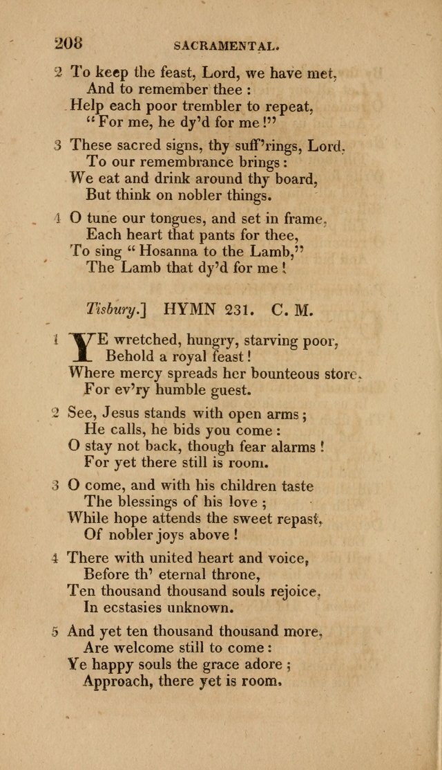 A Collection of Hymns for the Use of the Methodist Episcopal Church: Principally from the Collection of the Rev. John Wesley. M. A. page 213