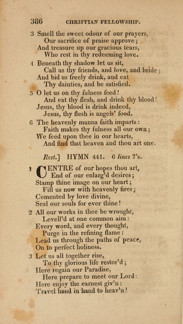 A Collection of Hymns for the Use of the Methodist Episcopal Church: Principally from the Collection of the Rev. John Wesley. M. A. page 391