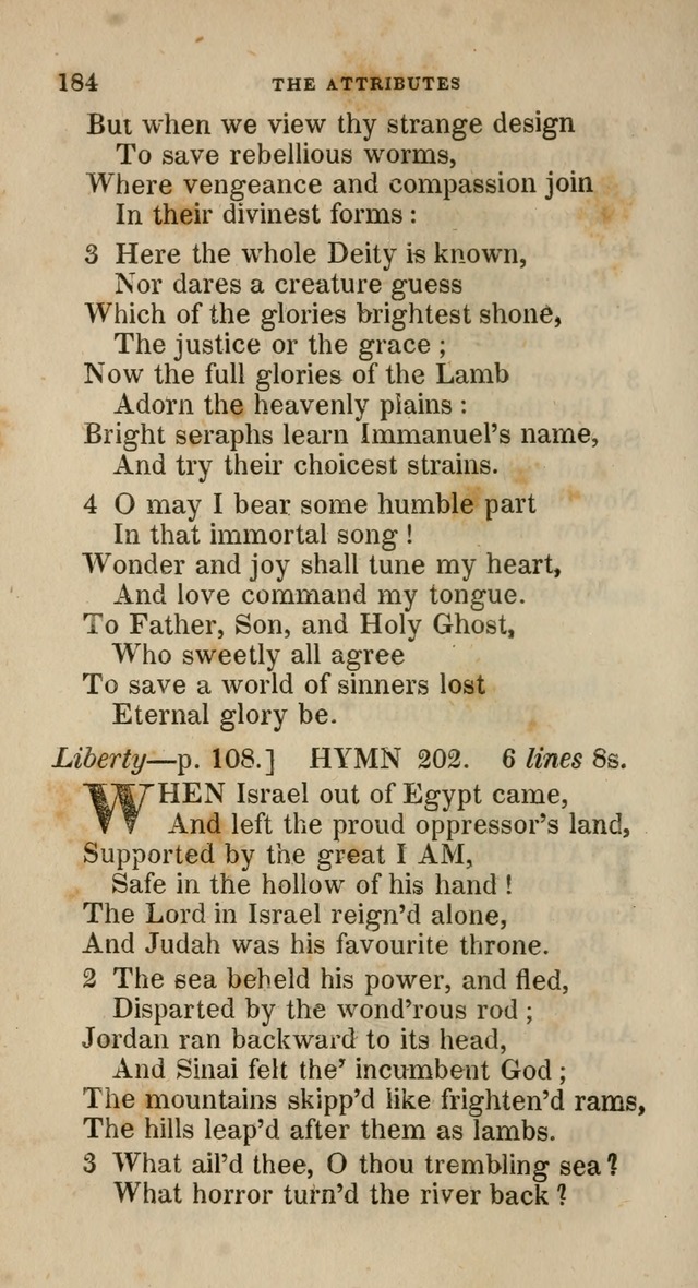A Collection of Hymns for the Use of the Methodist Episcopal Church: principally from the collection of  Rev. John Wesley, M. A., late fellow of Lincoln College, Oxford; with... (Rev. & corr.) page 184
