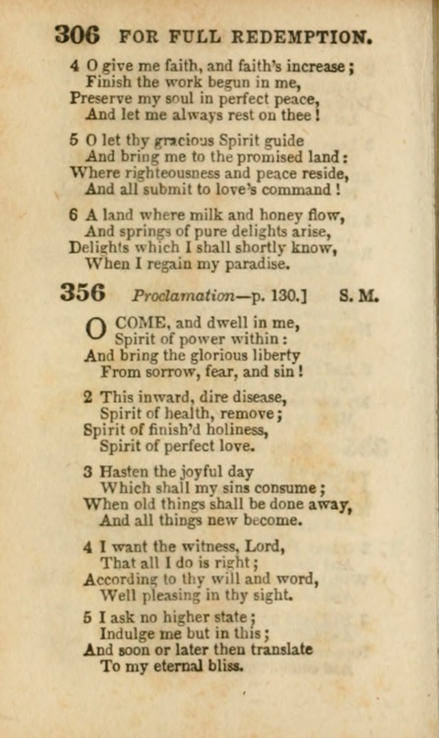 A Collection of Hymns: for the use of the Methodist Episcopal Church, principally from the collection of the Rev. John Wesley, A. M., late fellow of Lincoln College..(Rev. and corr. with a supplement) page 308