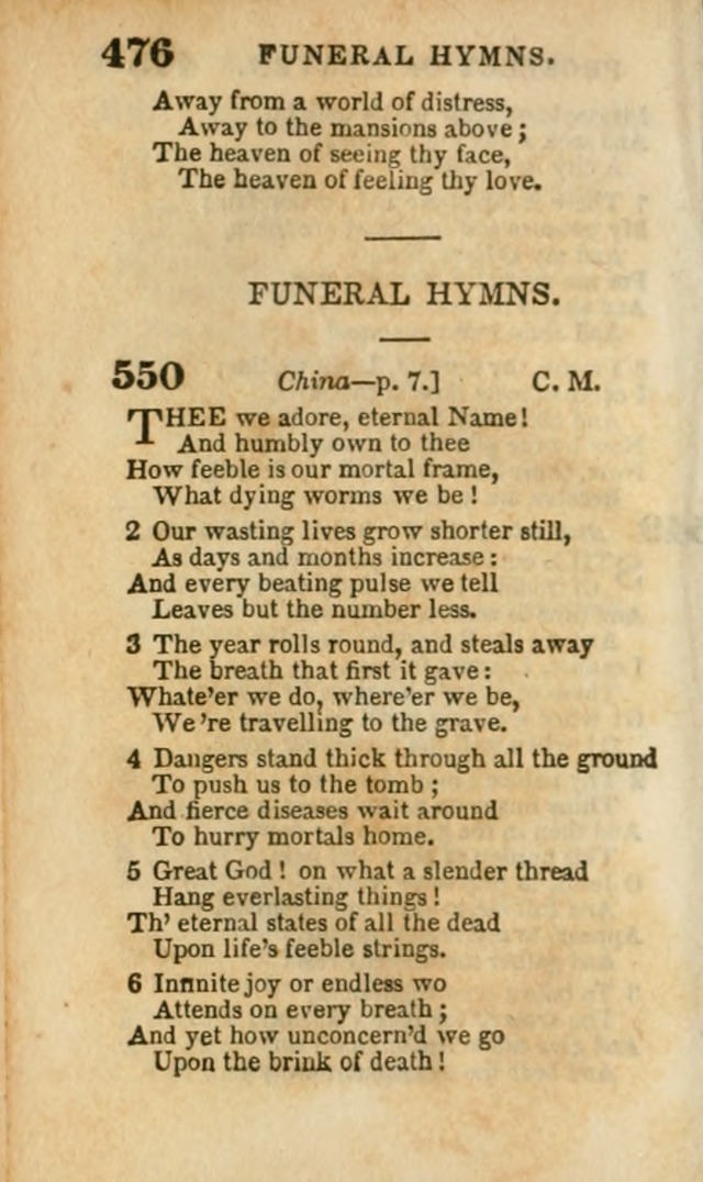 A Collection of Hymns: for the use of the Methodist Episcopal Church, principally from the collection of the Rev. John Wesley, A. M., late fellow of Lincoln College..(Rev. and corr. with a supplement) page 478