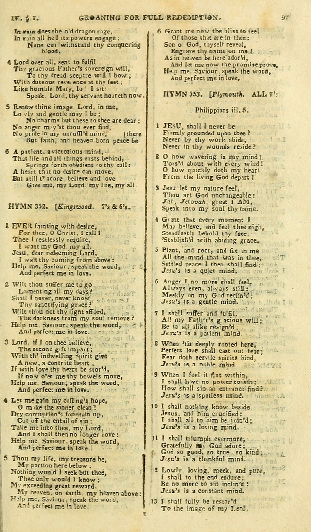 A Collection of Hymns: for the use of the people called Methodists; in miniature page 101