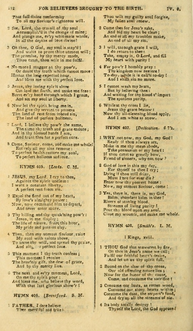 A Collection of Hymns: for the use of the people called Methodists; in miniature page 116