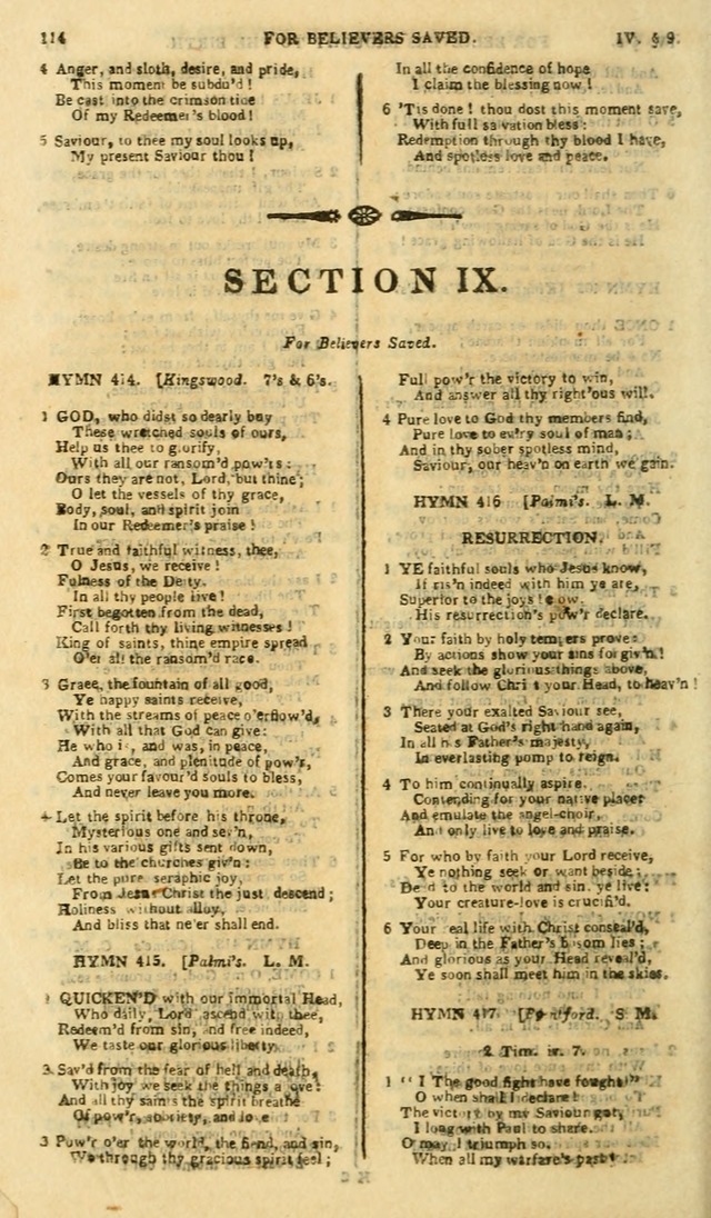 A Collection of Hymns: for the use of the people called Methodists; in miniature page 118