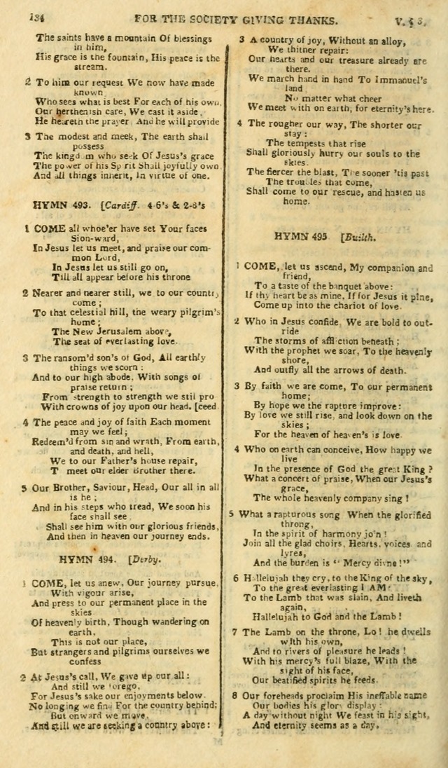 A Collection of Hymns: for the use of the people called Methodists; in miniature page 138
