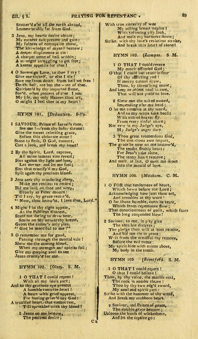 A Collection of Hymns: for the use of the people called Methodists; in miniature page 33