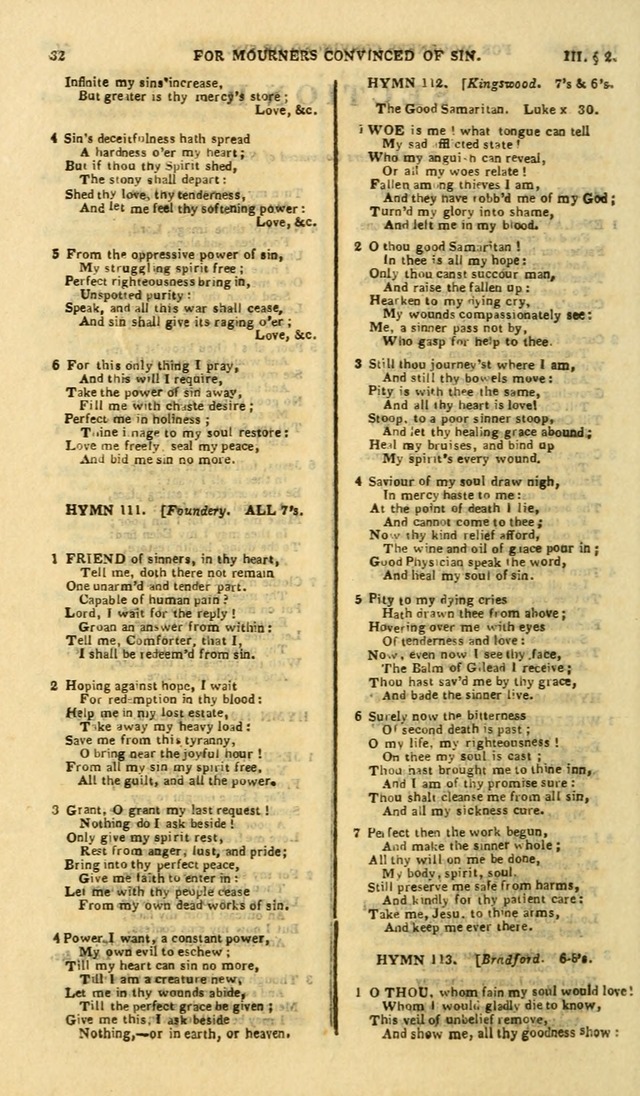 A Collection of Hymns: for the use of the people called Methodists; in miniature page 36