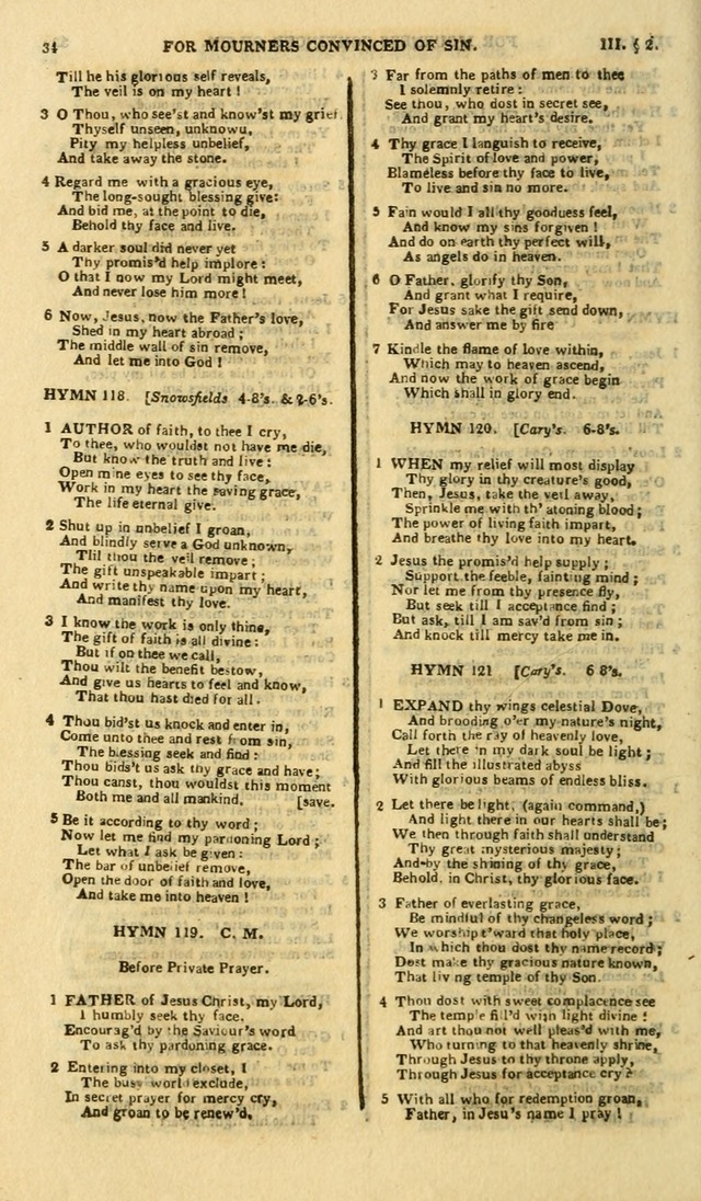 A Collection of Hymns: for the use of the people called Methodists; in miniature page 38