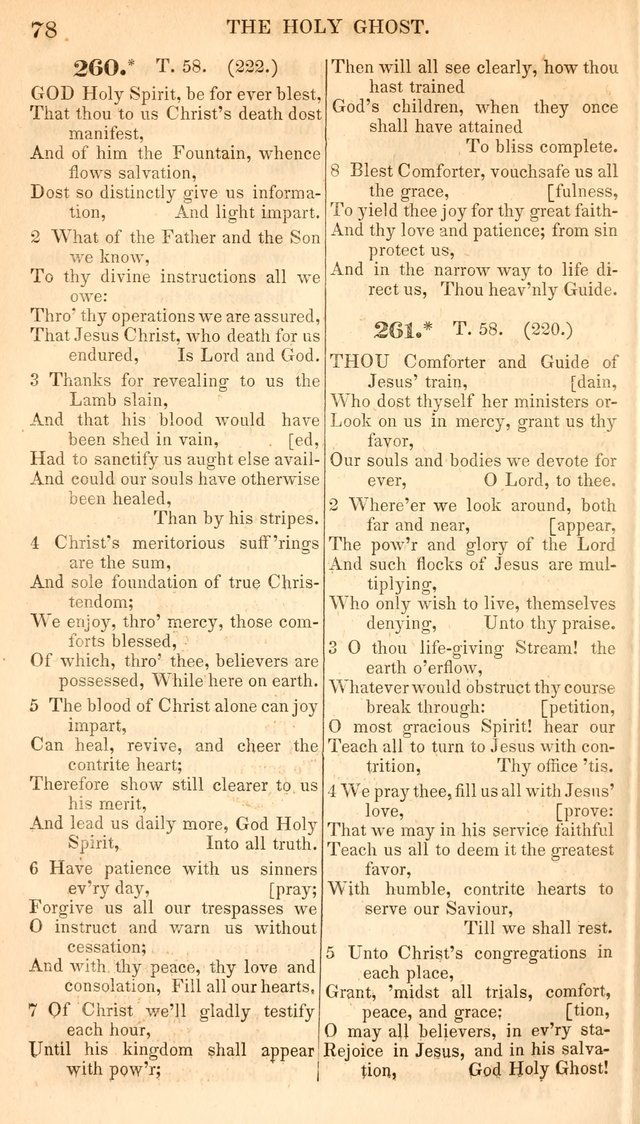 A Collection of Hymns, for the Use of the Protestant Church of the United Brethren. New and  Revised ed. page 119
