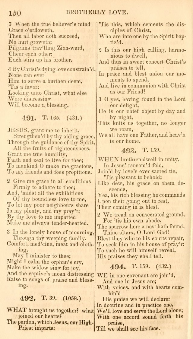 A Collection of Hymns, for the Use of the Protestant Church of the United Brethren. New and  Revised ed. page 191