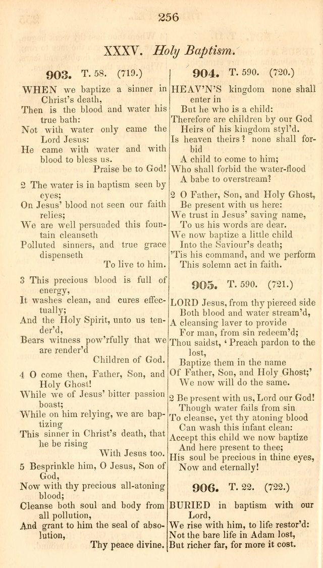 A Collection of Hymns, for the Use of the Protestant Church of the United Brethren. New and  Revised ed. page 297