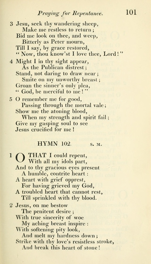 A Collection of Hymns, for the Use of the People Called Methodists, with a Supplement page 103
