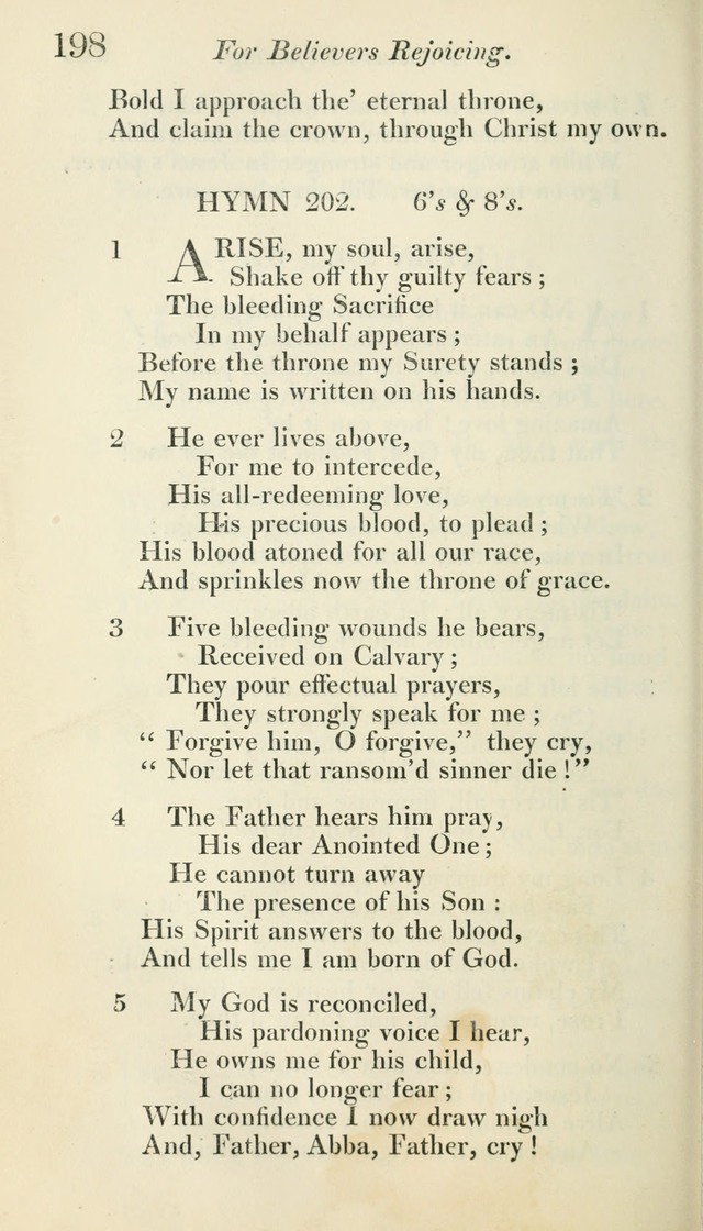 A Collection of Hymns, for the Use of the People Called Methodists, with a Supplement page 200