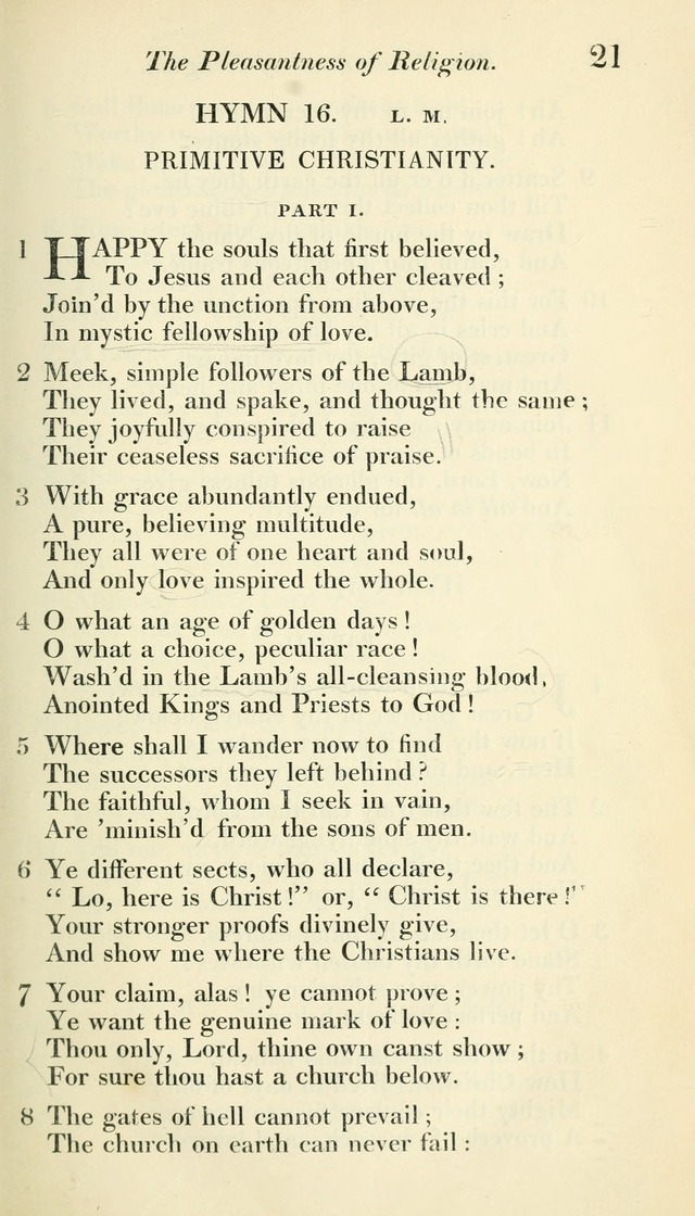 A Collection of Hymns, for the Use of the People Called Methodists, with a Supplement page 23