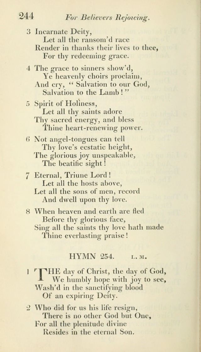 A Collection of Hymns, for the Use of the People Called Methodists, with a Supplement page 246