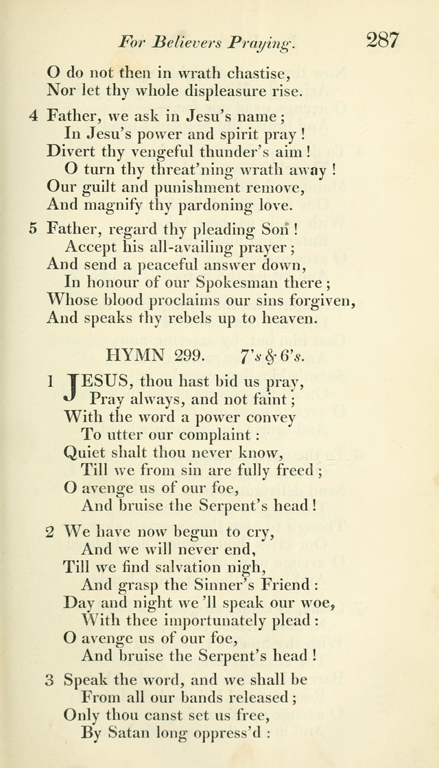 A Collection of Hymns, for the Use of the People Called Methodists, with a Supplement page 289