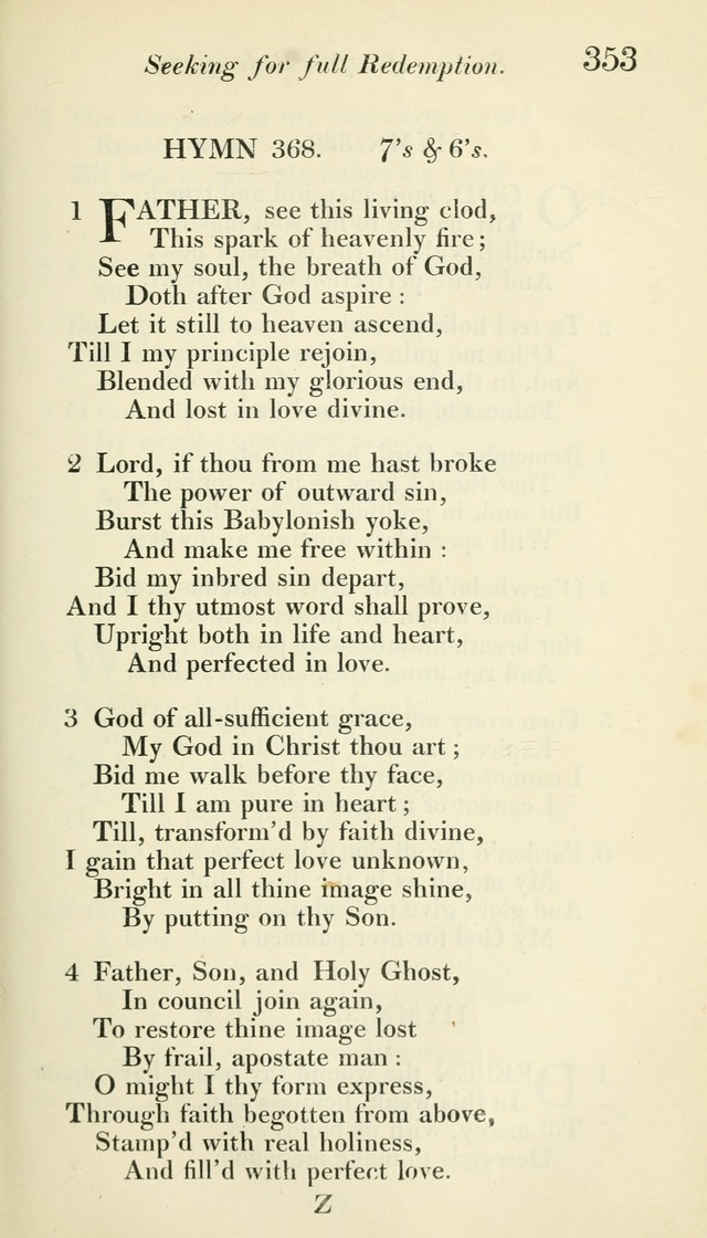 A Collection of Hymns, for the Use of the People Called Methodists, with a Supplement page 355