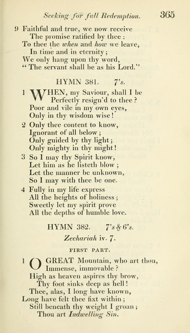 A Collection of Hymns, for the Use of the People Called Methodists, with a Supplement page 367