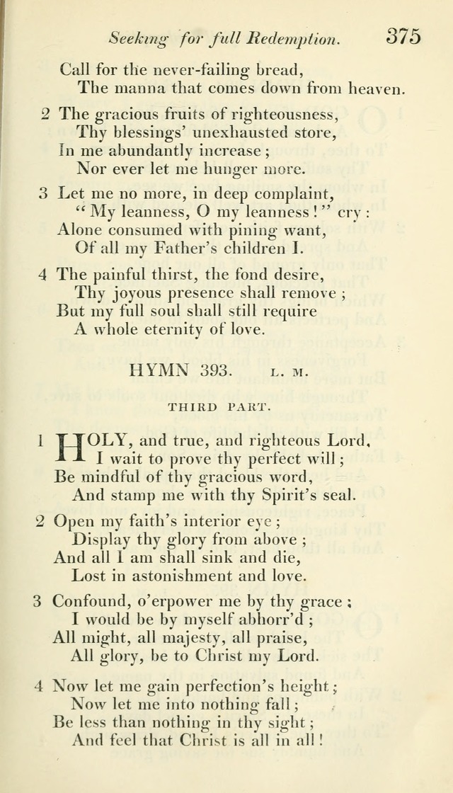 A Collection of Hymns, for the Use of the People Called Methodists, with a Supplement page 377