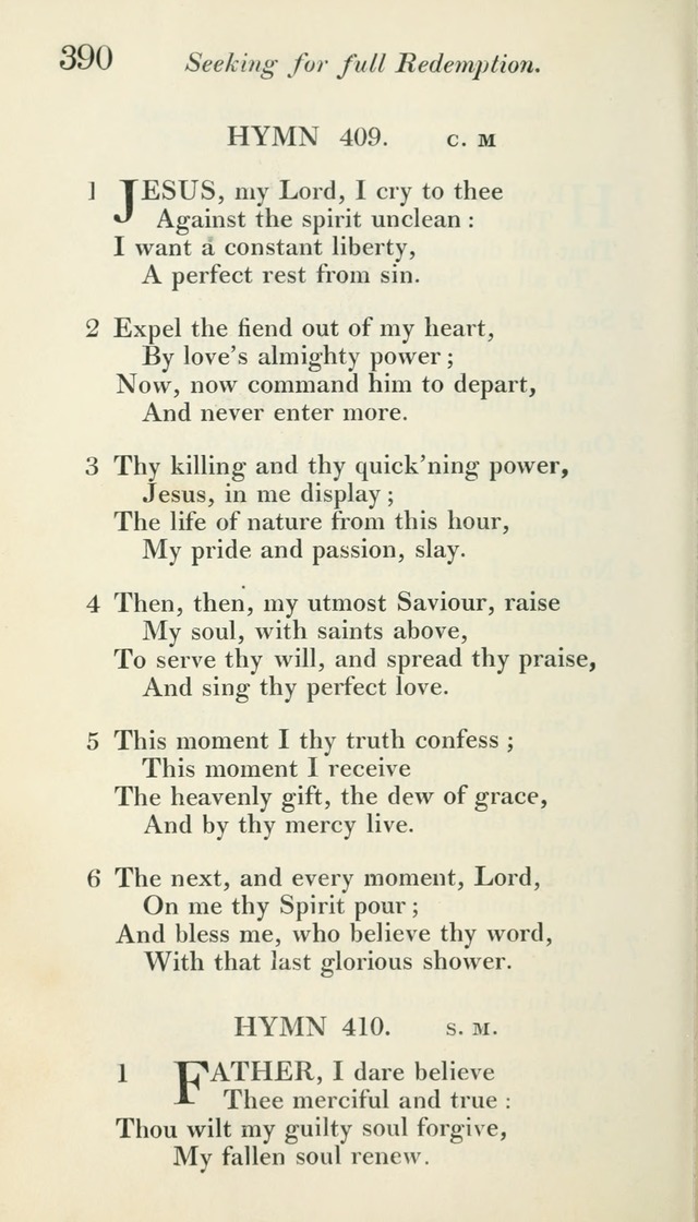 A Collection of Hymns, for the Use of the People Called Methodists, with a Supplement page 392