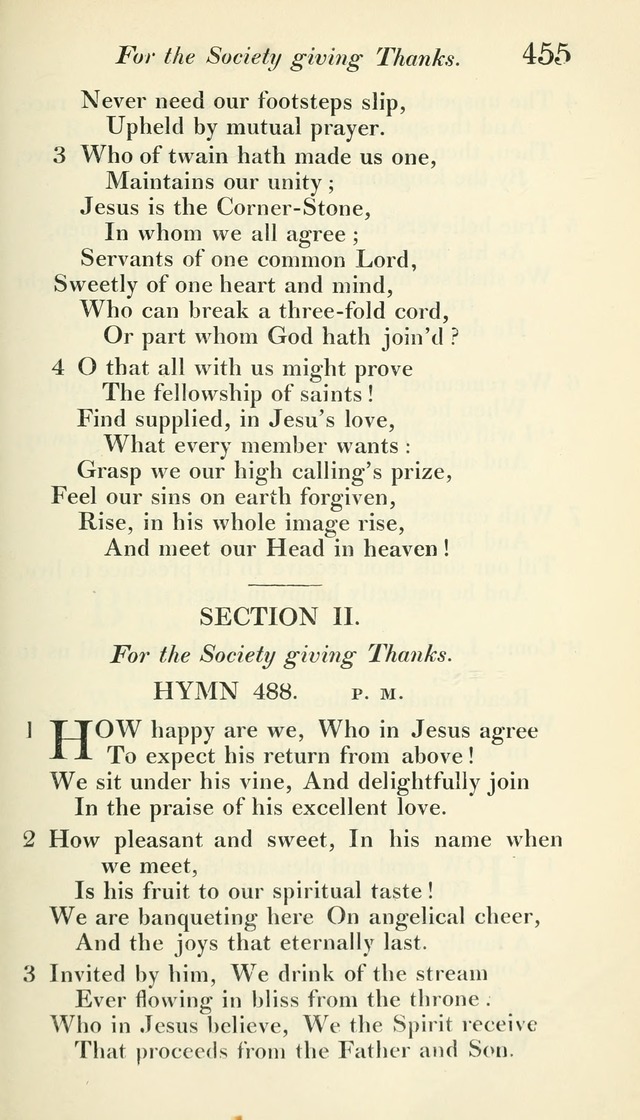 A Collection of Hymns, for the Use of the People Called Methodists, with a Supplement page 457
