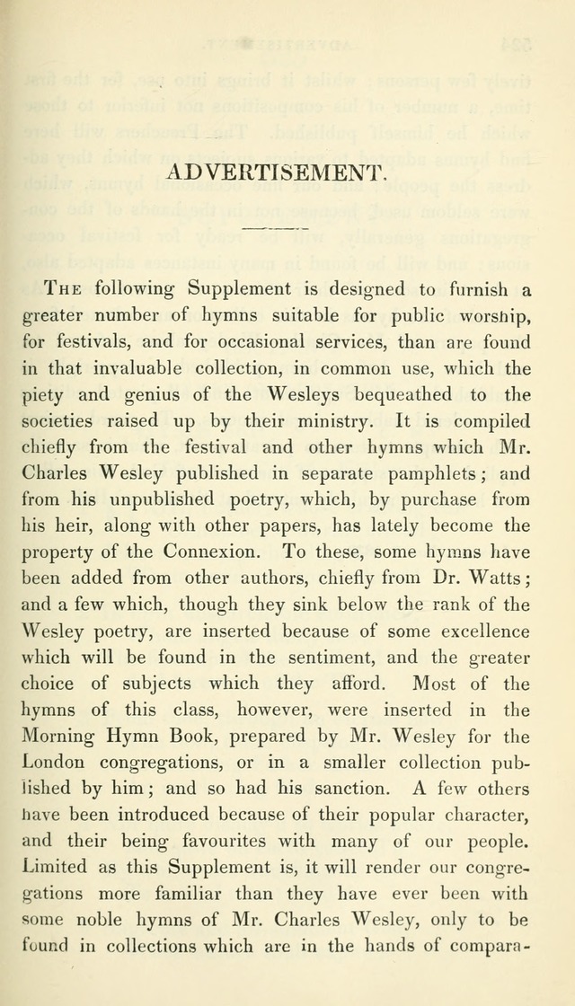 A Collection of Hymns, for the Use of the People Called Methodists, with a Supplement page 525