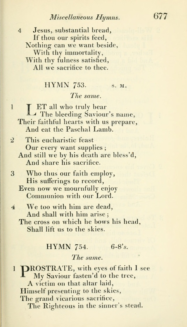 A Collection of Hymns, for the Use of the People Called Methodists, with a Supplement page 679