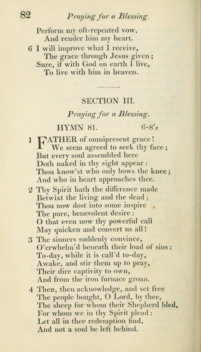 A Collection of Hymns, for the Use of the People Called Methodists, with a Supplement page 84