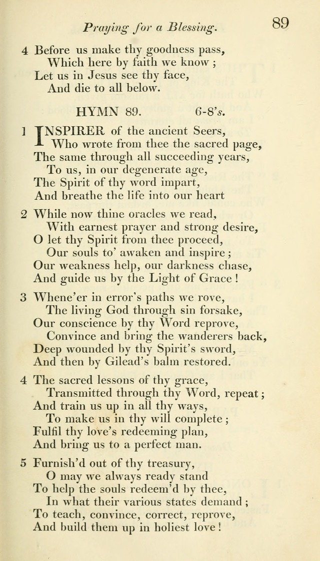 A Collection of Hymns, for the Use of the People Called Methodists, with a Supplement page 91