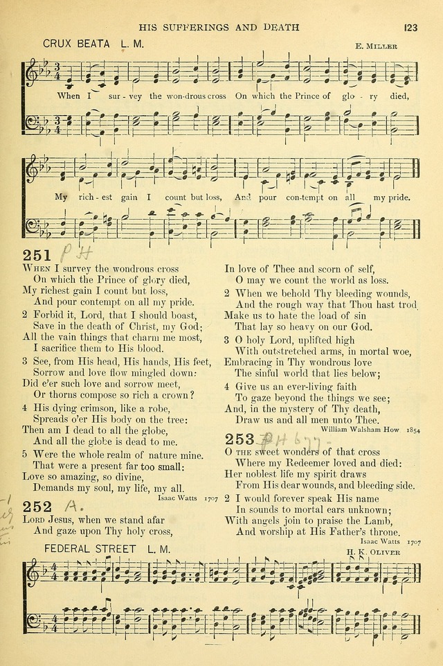 The Church Hymnary: a collection of hymns and tunes for public worship page 123