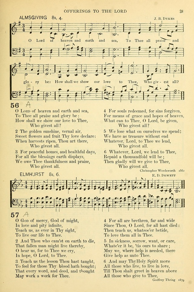 The Church Hymnary: a collection of hymns and tunes for public worship page 31
