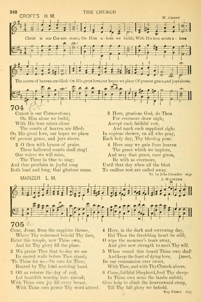 The Church Hymnary: a collection of hymns and tunes for public worship page 348