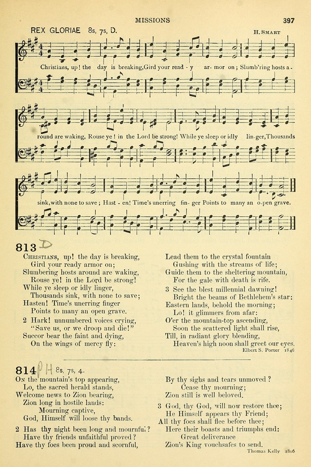 The Church Hymnary: a collection of hymns and tunes for public worship page 397