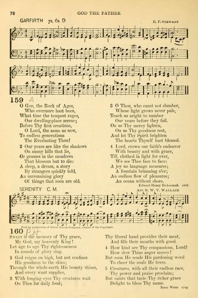 The Church Hymnary: a collection of hymns and tunes for public worship page 76