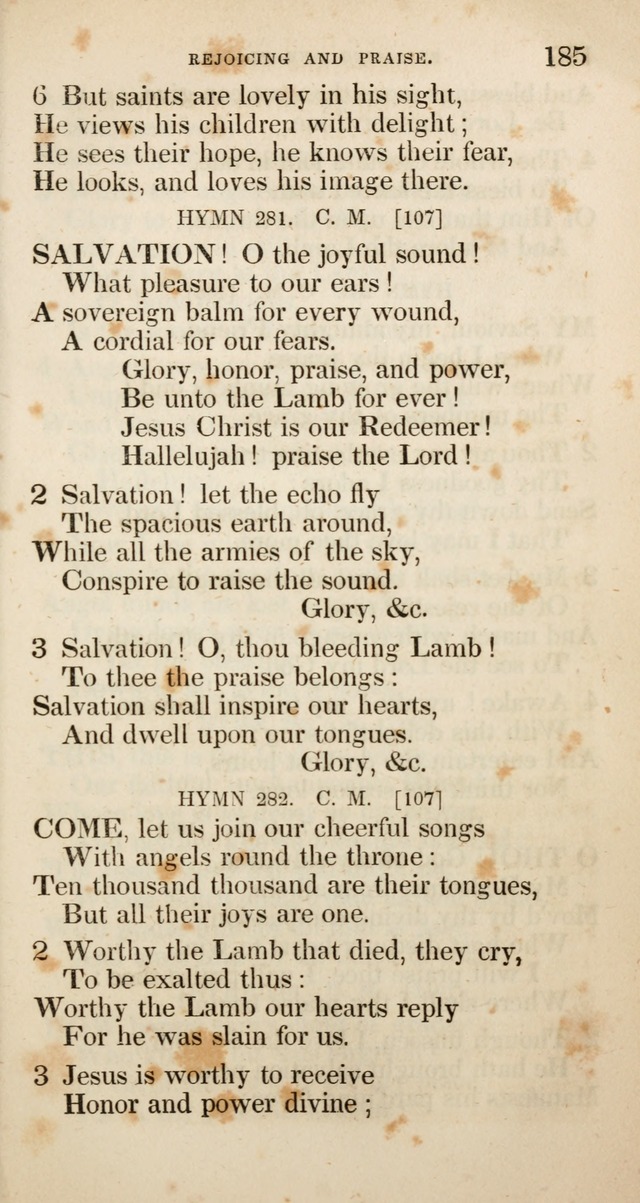 A Collection of Hymns, for the use of the Wesleyan Methodist Connection of America. page 188