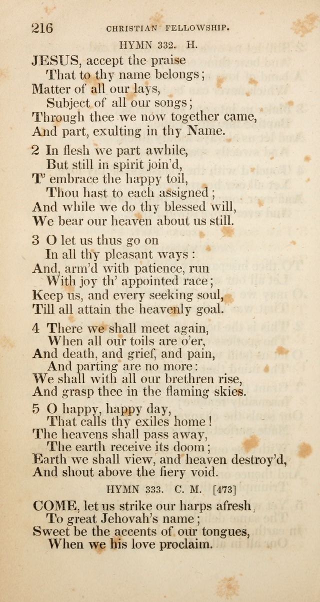A Collection of Hymns, for the use of the Wesleyan Methodist Connection of America. page 219