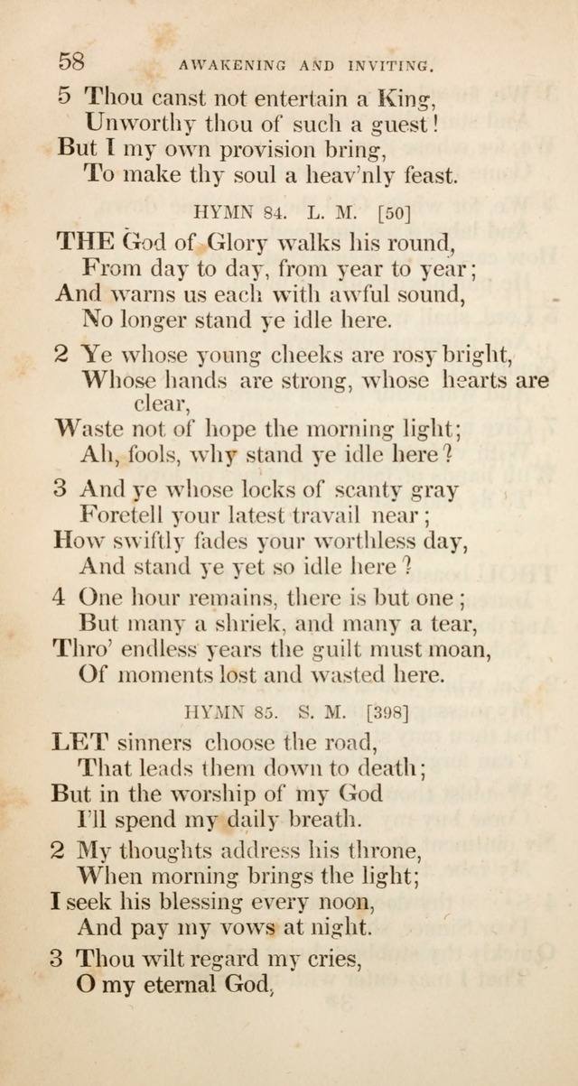 A Collection of Hymns, for the use of the Wesleyan Methodist Connection of America. page 61