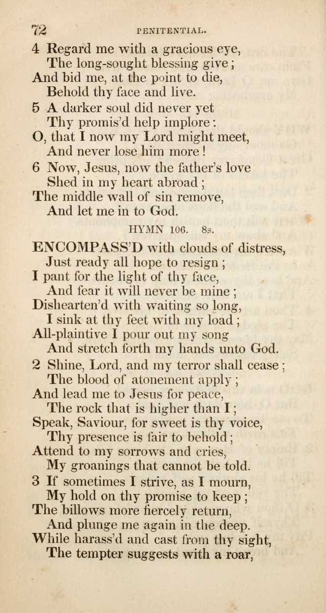 A Collection of Hymns, for the use of the Wesleyan Methodist Connection of America. page 75