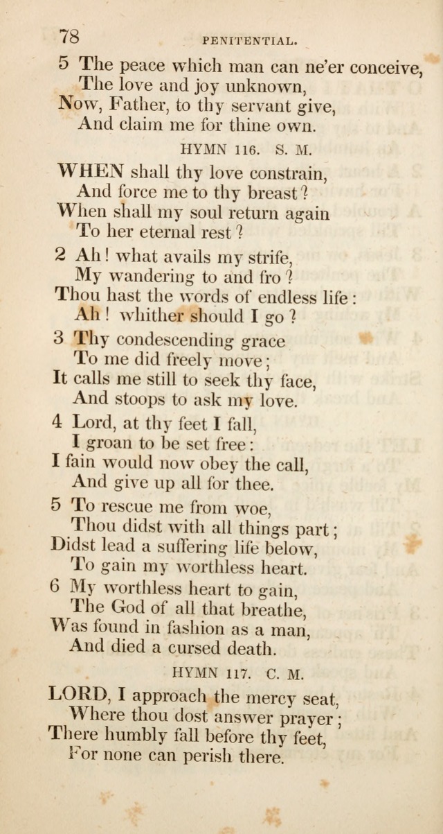 A Collection of Hymns, for the use of the Wesleyan Methodist Connection of America. page 81