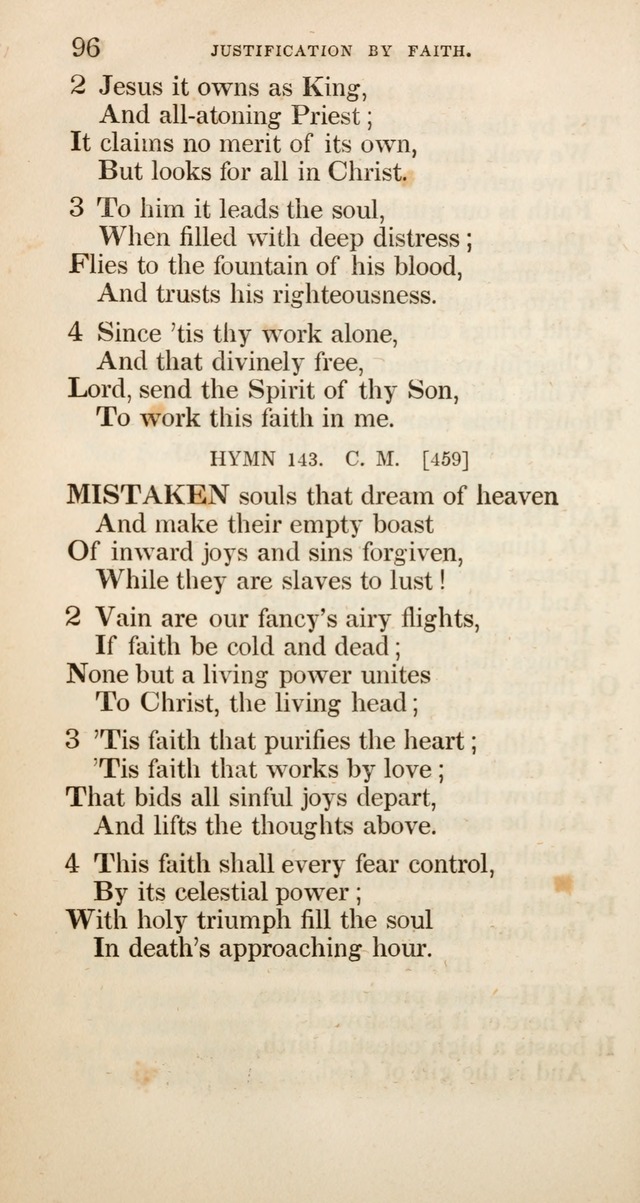 A Collection of Hymns, for the use of the Wesleyan Methodist Connection of America. page 99