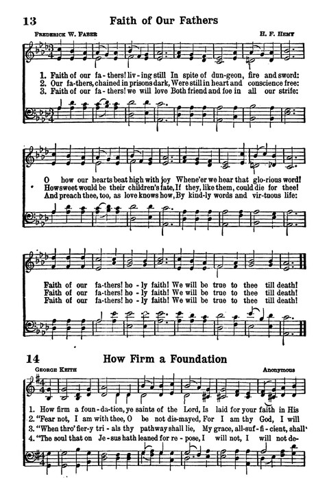 Choice Hymns of the Faith page 12