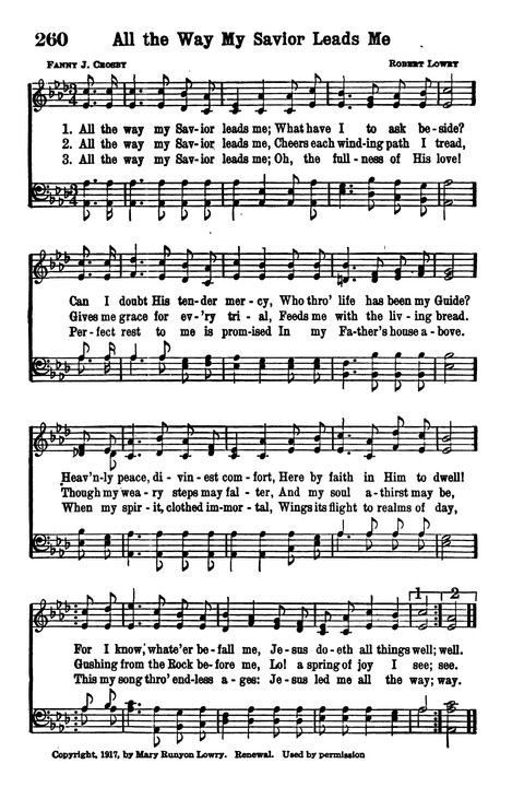Choice Hymns of the Faith page 238