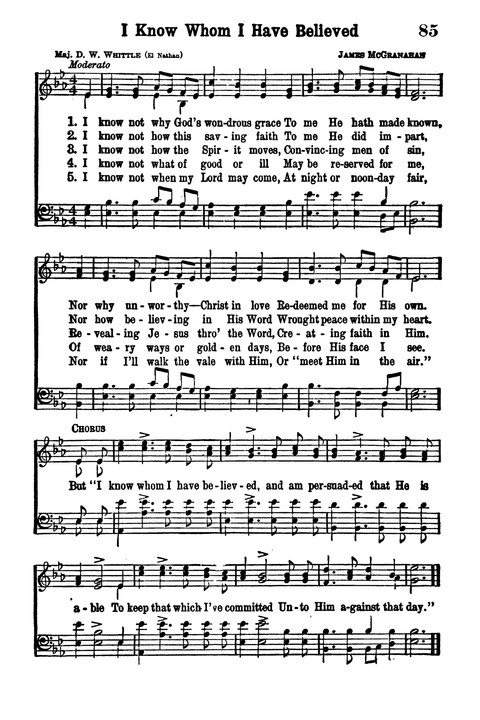 Choice Hymns of the Faith page 75